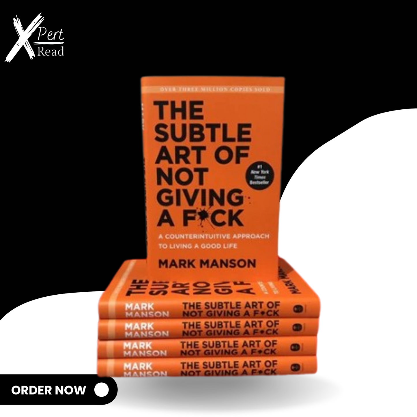 The Subtle Art Of Not Giving A F*ck By Mark Manson (Original Hardcover Book)